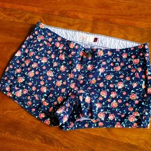 Juniors Floral Shorts